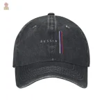 Casquette Russie coton réglable classique baseball