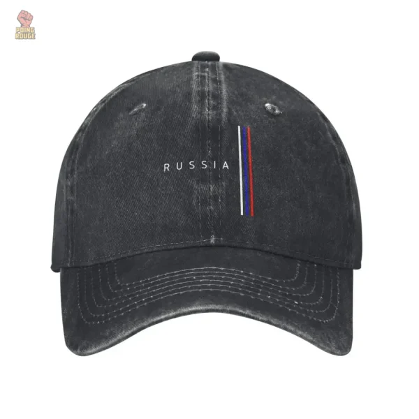casquette-russie-coton-reglable-baseball-classique-1 Casquette Russie coton réglable classique baseball
