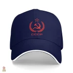 Casquette de baseball au style communiste