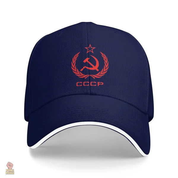 Casquette de baseball au style communiste