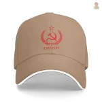 Mode vintage : casquette faucille et marteau