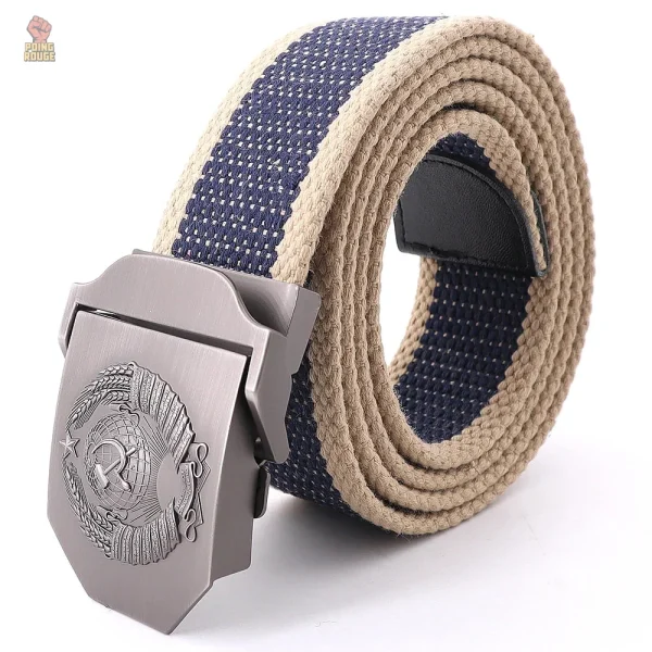 Ceinture en toile avec référence à l'URSS