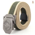 Ceinture canvas emblématique avec logo