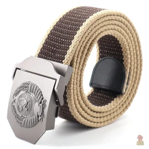 Ceinture Communiste Anthracite avec Emblème URSS