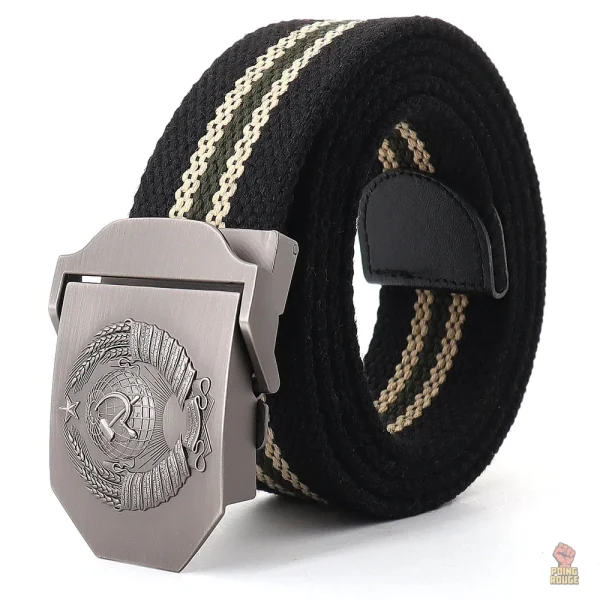 Ceinture Canvas Large URSS Anthracite - vue 2