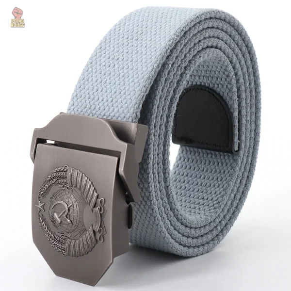 Ceinture Canvas Large URSS Anthracite - vue 4
