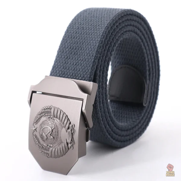Ceinture Canvas Large URSS Anthracite - vue 5