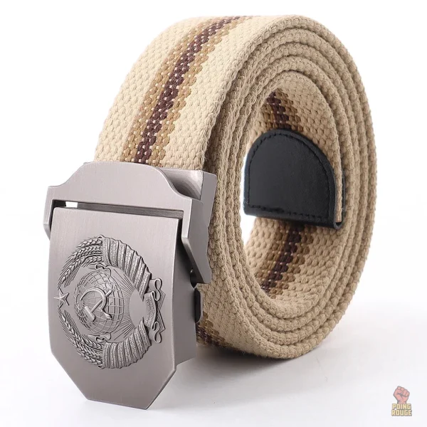 Ceinture Canvas Large URSS Anthracite - vue 7