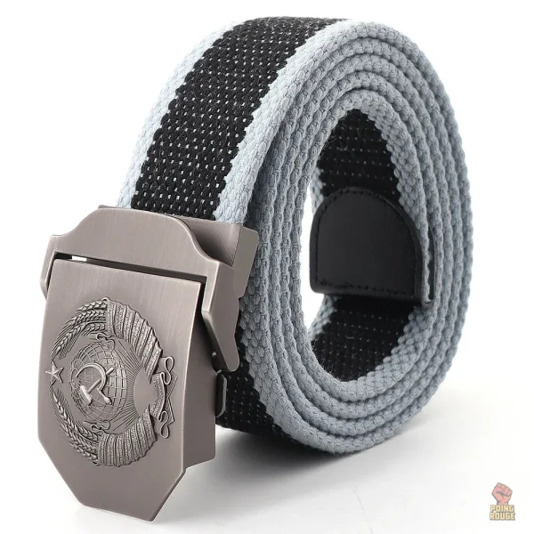 Ceinture avec emblème soviétique pour look unique