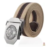 Ceinture canvas avec logo national