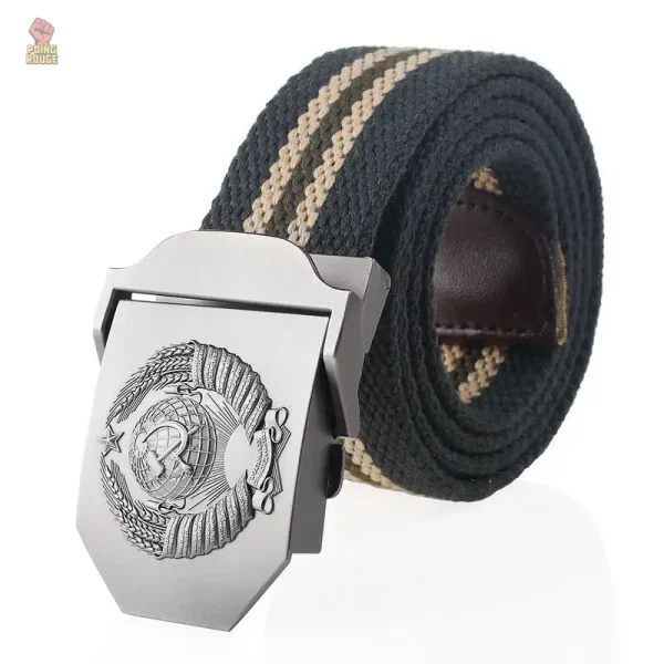 Ceinture en toile avec symbole historique