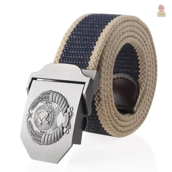 Ceinture URSS canvas pour collectionneurs