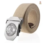 Ceinture communiste en toile stylée