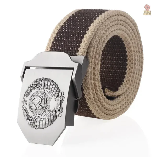Ceinture canvas avec design soviétique