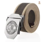 Ceinture canvas au style communiste