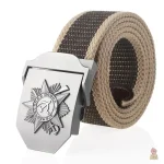 Accessoire tendance : Ceinture Noire Canvas