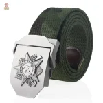 Ceinture Canvas avec touche militante