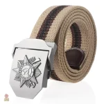 Ceinture Canvas Noir Ordre Guerre Patriotique - vue 2