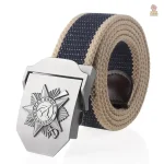 Ceinture Canvas Noir Ordre Guerre Patriotique - vue 3