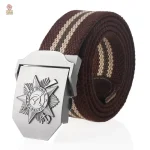 Ceinture Canvas au look militaire