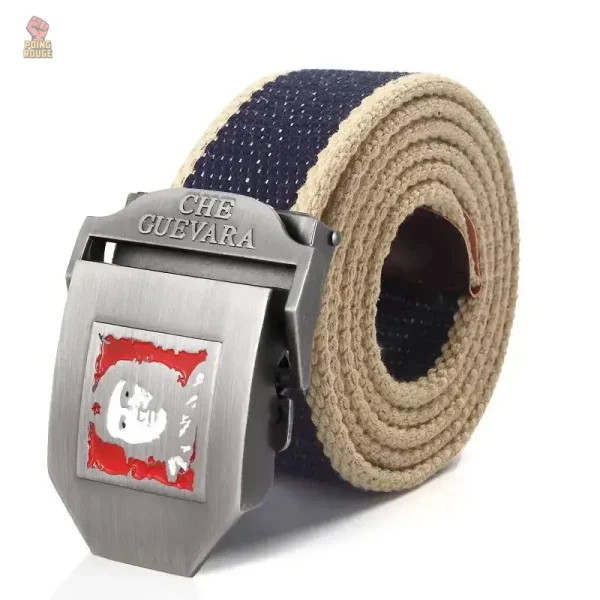 Ceinture en toile avec une touche politique
