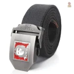 Ceinture en toile avec design iconique