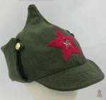 Chapka vintage Budyonovka de cavalerie soviétique