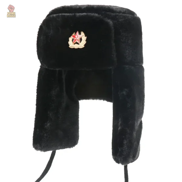 Chapka thermique pour l'hiver, style communiste