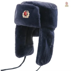 Accessoire vintage URSS, chapka aviateur