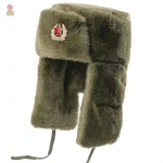 Coiffure hivernale URSS, style aviateur