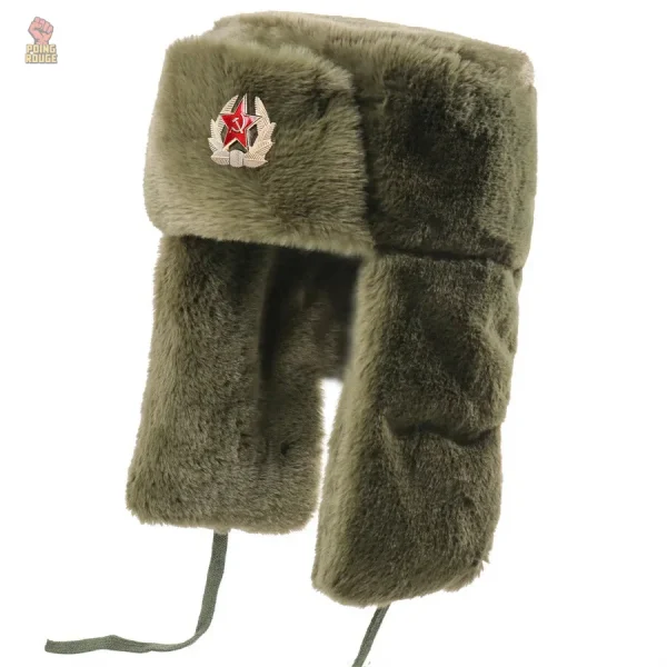 Coiffure hivernale URSS, style aviateur