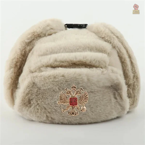 Design vintage, chapka aigle étoile