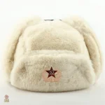 Ushanka style communiste avec aigle étoile