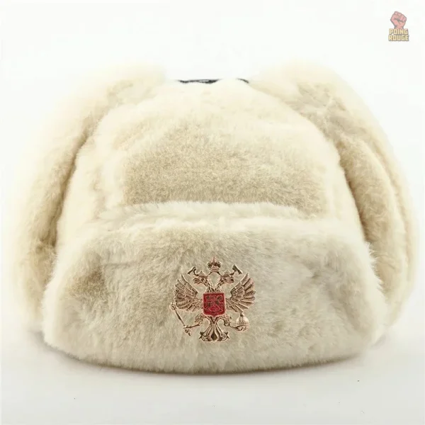 Chapeau d'hiver soviétique, design distinctif