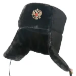 Ushanka classique avec badge distinctif