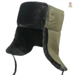 Chapeau d'hiver au style communiste