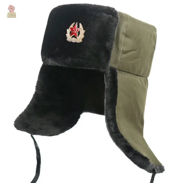 Chapka communiste pour l'hiver