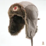Chapka communiste en laine, style ushanka