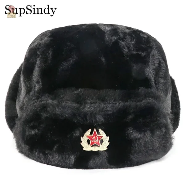 chapka-ushanka-brodee-sovietique-multidesign-1 Chapka brodée soviétique multidesign