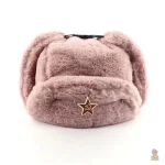 Ushanka brodée style communiste