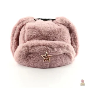 Ushanka brodée style communiste