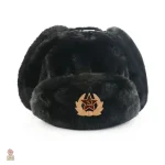 Ushanka avec motifs soviétiques variés