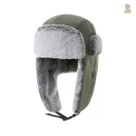 Ushanka en fourrure marron pour un look rétro