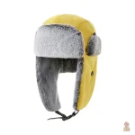 Chapka classique en fourrure marron pour homme