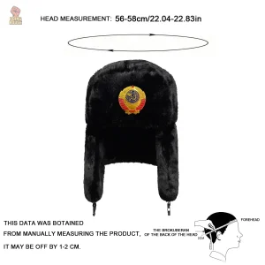 Ushanka multicolore pour femmes