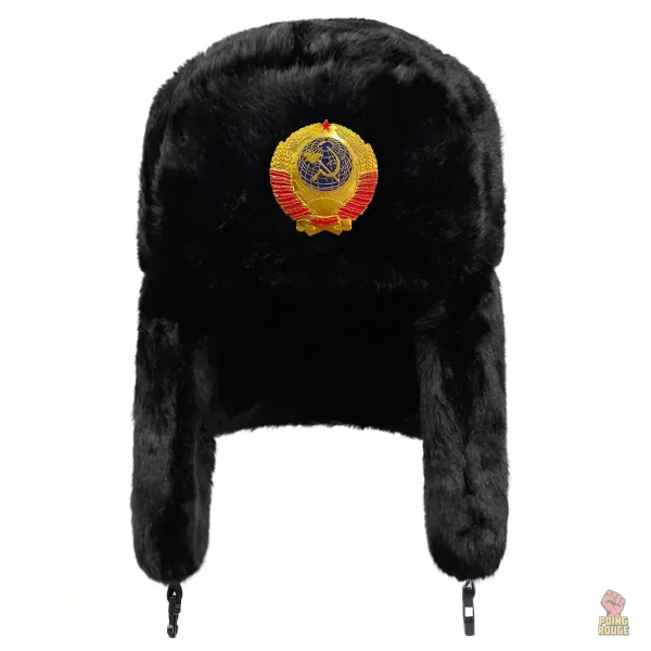Chapeau en fourrure synthétique coloré