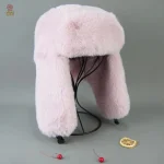 Chapka vintage légère à motifs soviétiques