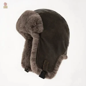Ushanka en fourrure, modèle militaire unisexe