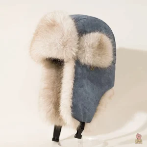 Chapka militaire soviétique multicolore en style ushanka