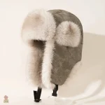 Chapeau traditionnel russe ushanka, style soviétique unique